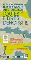 SALON TOUTES FIBRES DEHORS - LA GACILLY (56) ,   ECLAT D ETOFFES - Sylvie GERARD TRIGODET